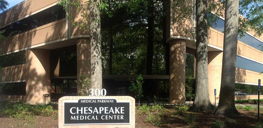 Chesapeake Vein and Medspa located at 300 Medical Parkway in Chesapeake Virginia